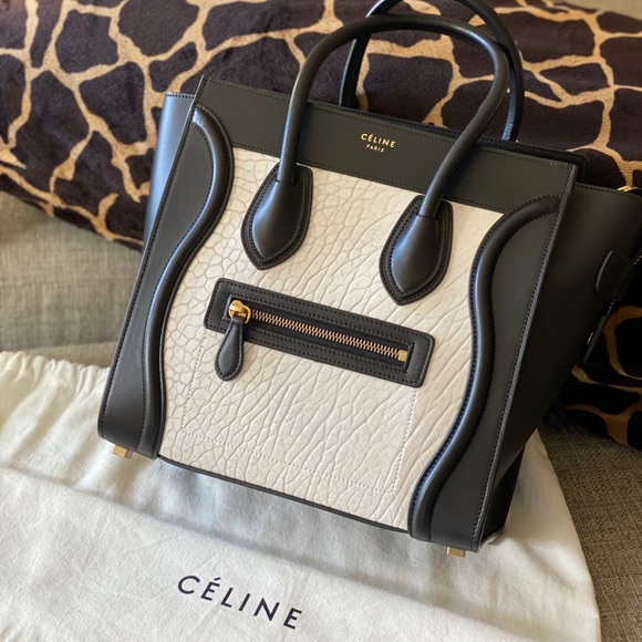100% Auth New Celine Micro Luggage Handbag - Picture 1 of 8